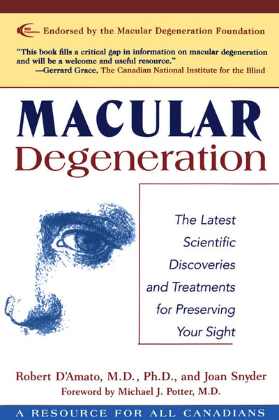 Cover image for Macular Degeneration, isbn: 9781926706658