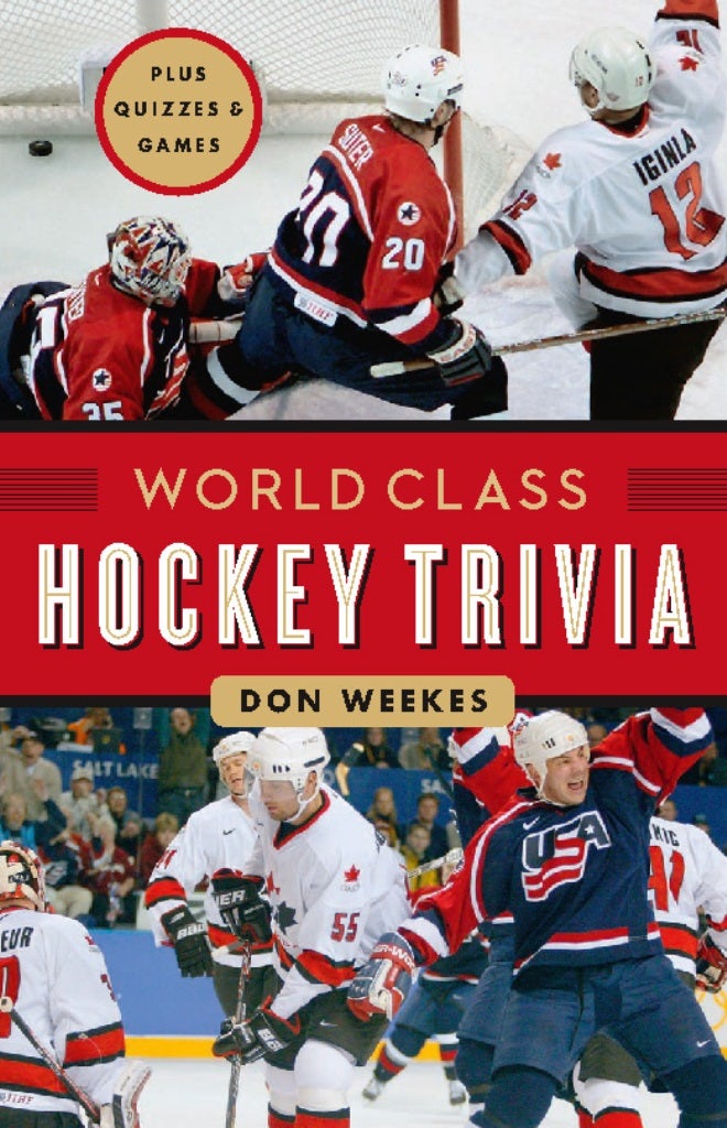 Book cover image for World Class Hockey Trivia ISBN: 9781926812366