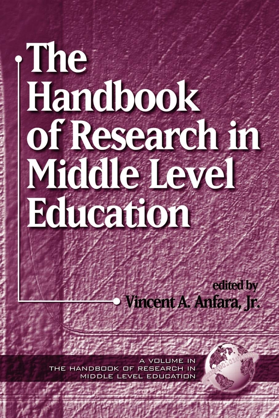 Book cover image for The Handbook of Research in Middle Level Education ISBN: 9781930608726