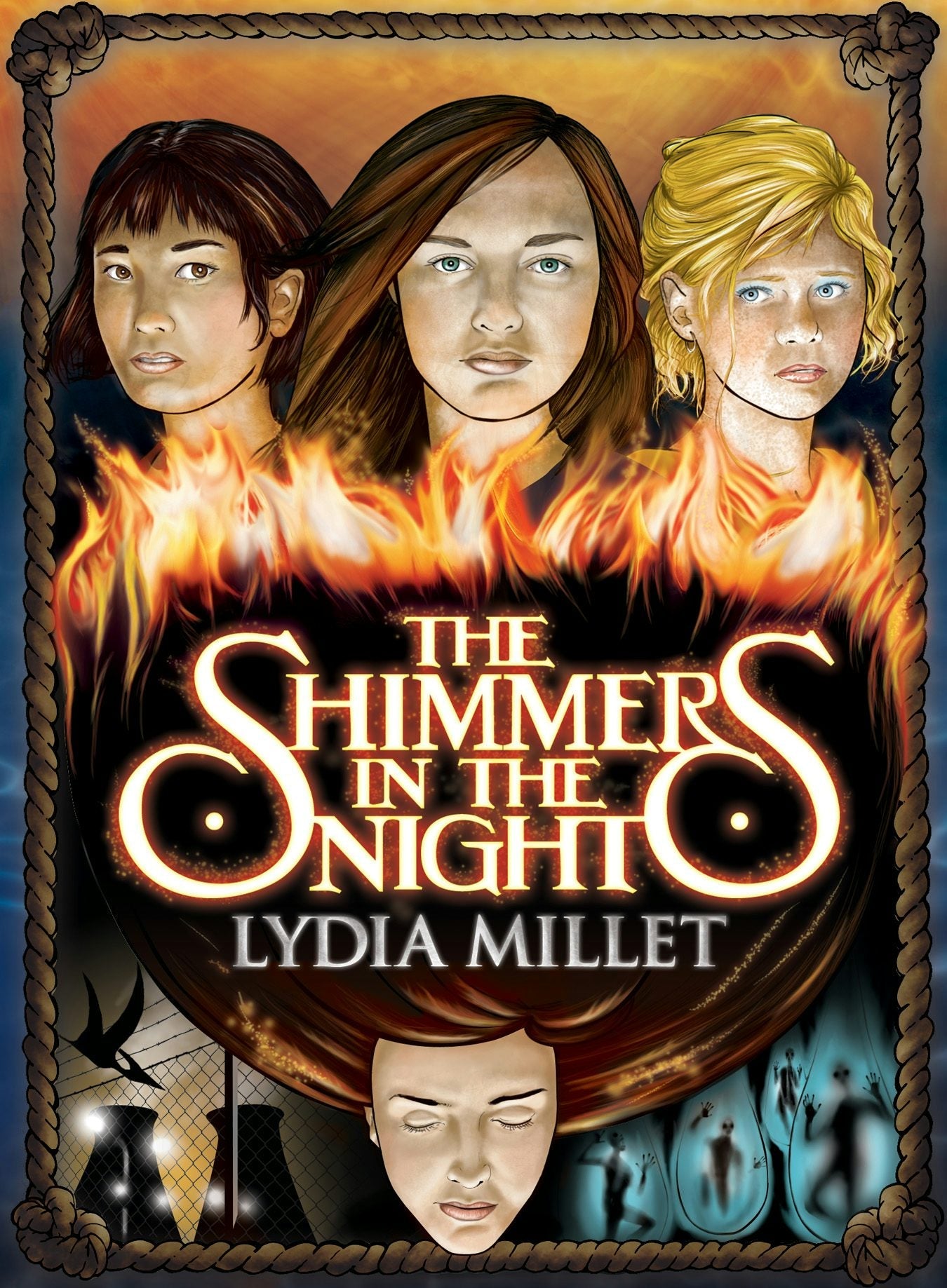 Book cover image for The Shimmers in the Night ISBN: 9781931520782