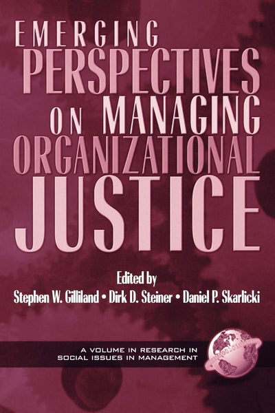 Cover image for Emerging Perspectives on Managing Organizational Justice, isbn: 9781931576376