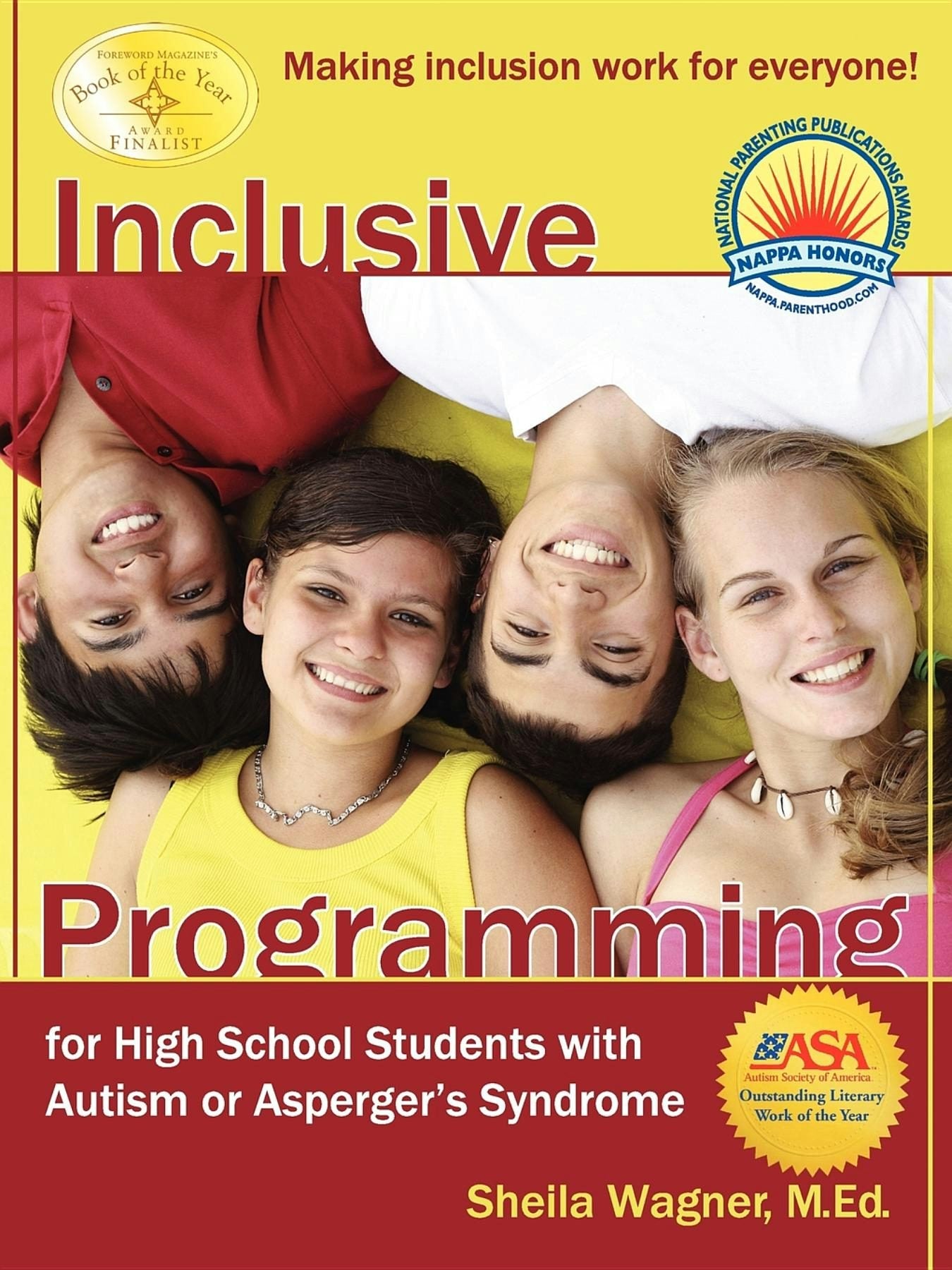 Book cover image for Inclusive Programming for High School Students with Autism or Asperger's Syndrome ISBN: 9781932565577