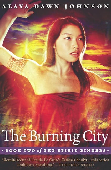 Book cover image for The Burning City ISBN: 9781932841459