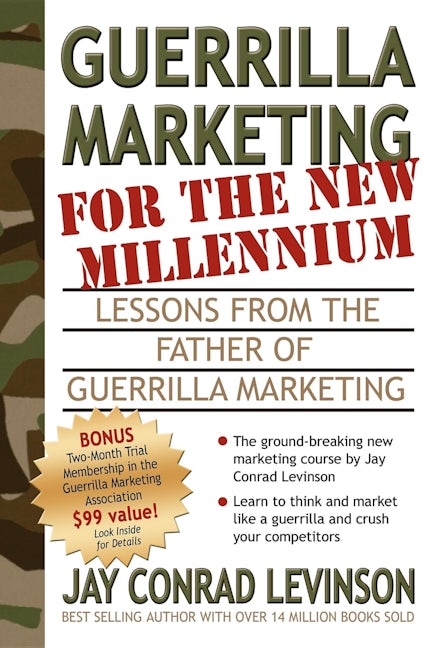 Book cover image for Guerrilla Marketing for the New Millennium ISBN: 9781933596075
