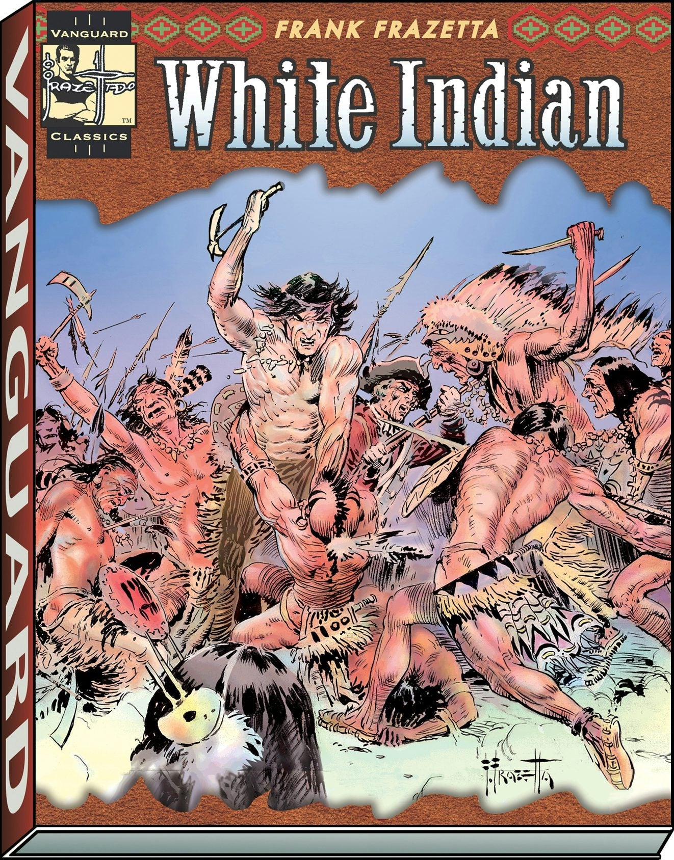 Book cover image for The Complete Frazetta White Indian ISBN: 9781934331460