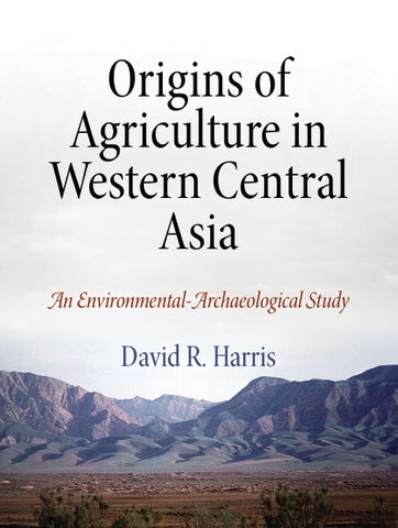Book cover image for Origins of Agriculture in Western Central Asia ISBN: 9781934536513