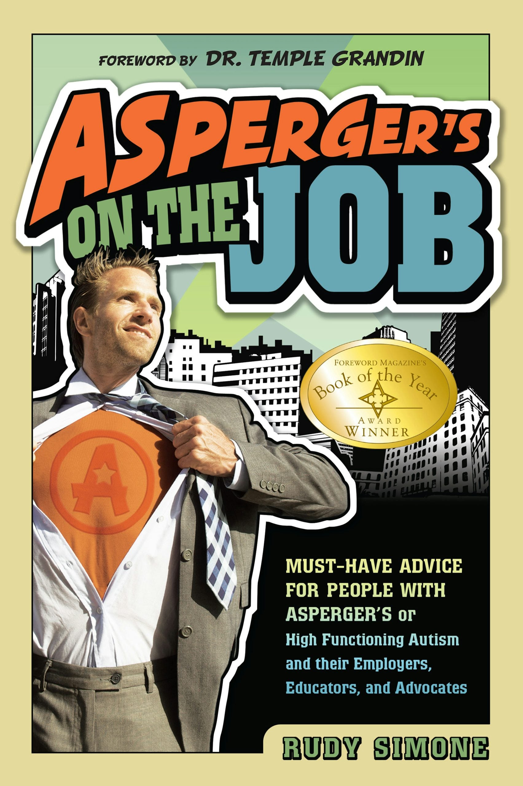 Book cover image for Asperger's on the Job ISBN: 9781935274094