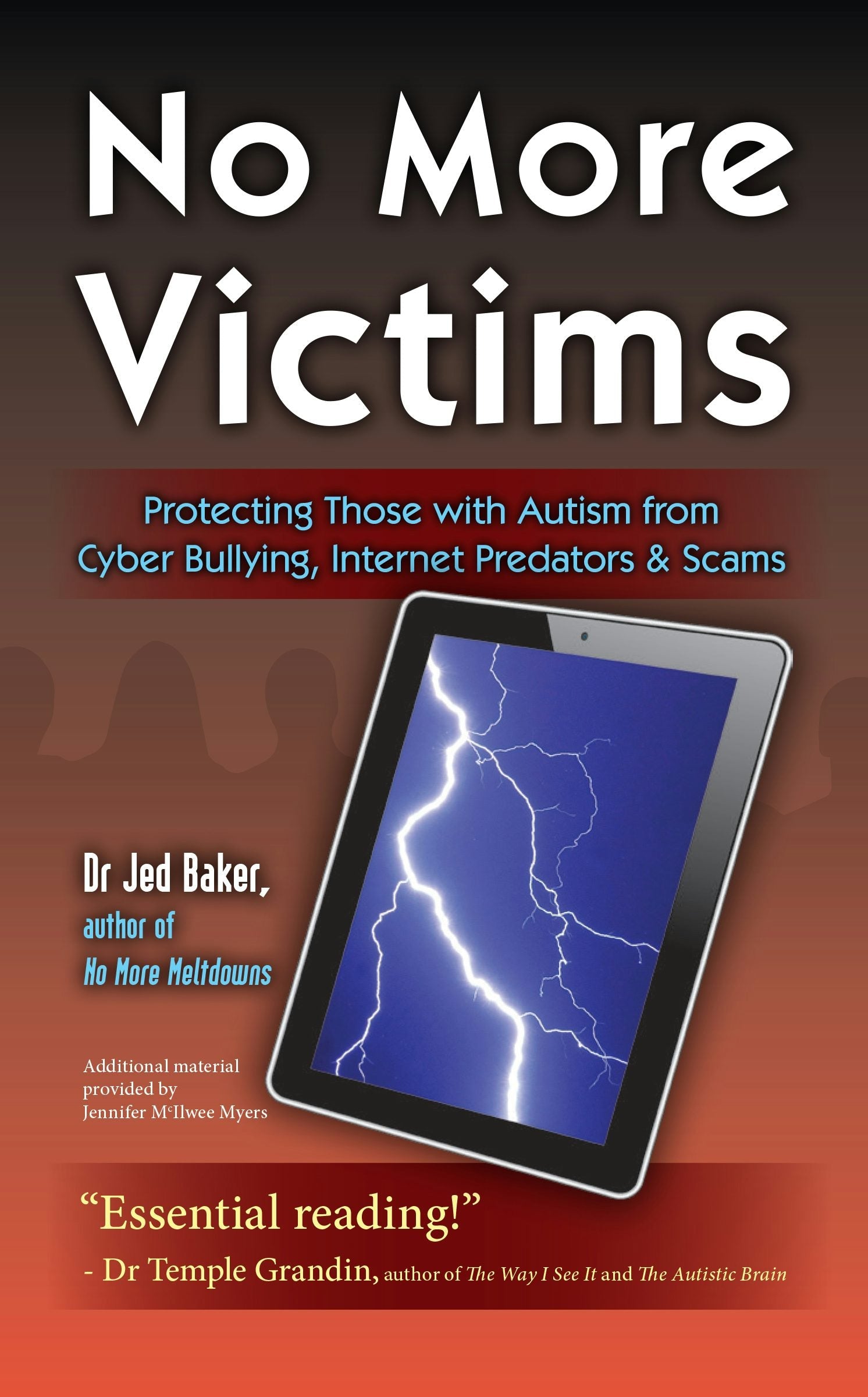 Book cover image for No More Victims ISBN: 9781935274926