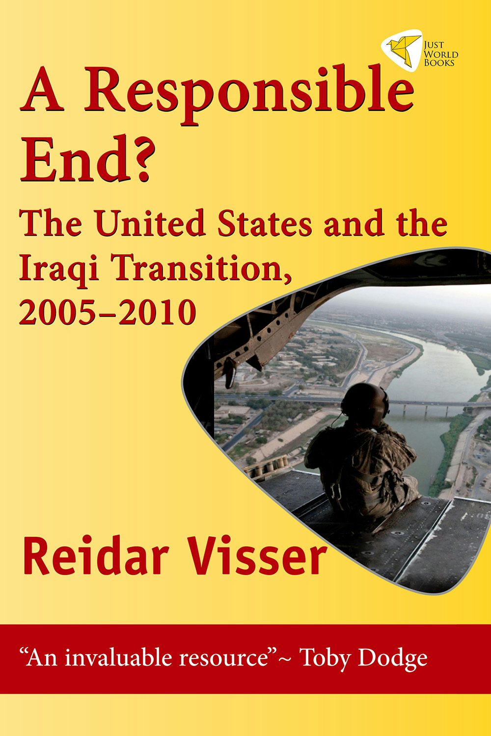Book cover image for A Responsible End? ISBN: 9781935982036