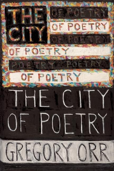 Book cover image for The City of Poetry ISBN: 9781936747290