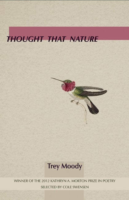 Book cover image for Thought That Nature ISBN: 9781936747672
