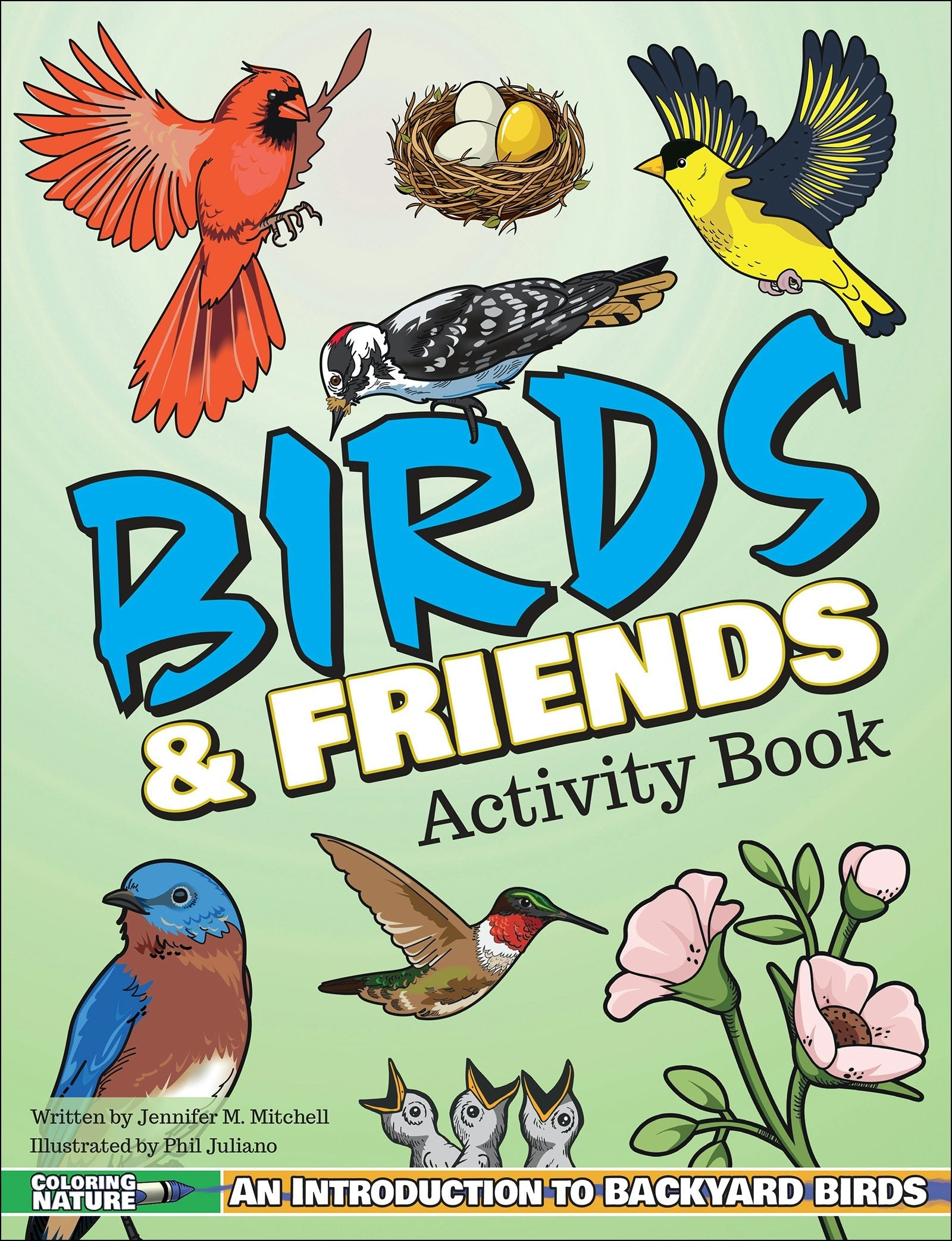Book cover image for Birds & Friends Activity Book ISBN: 9781940647982