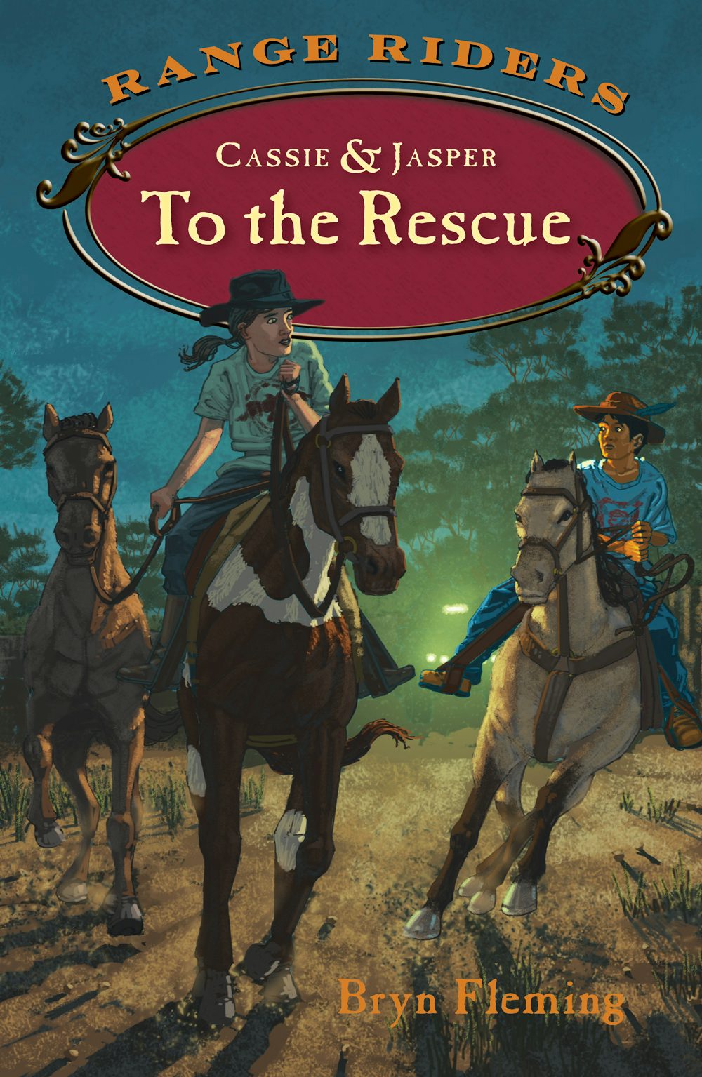 Book cover image for Cassie and Jasper to the Rescue ISBN: 9781941821046