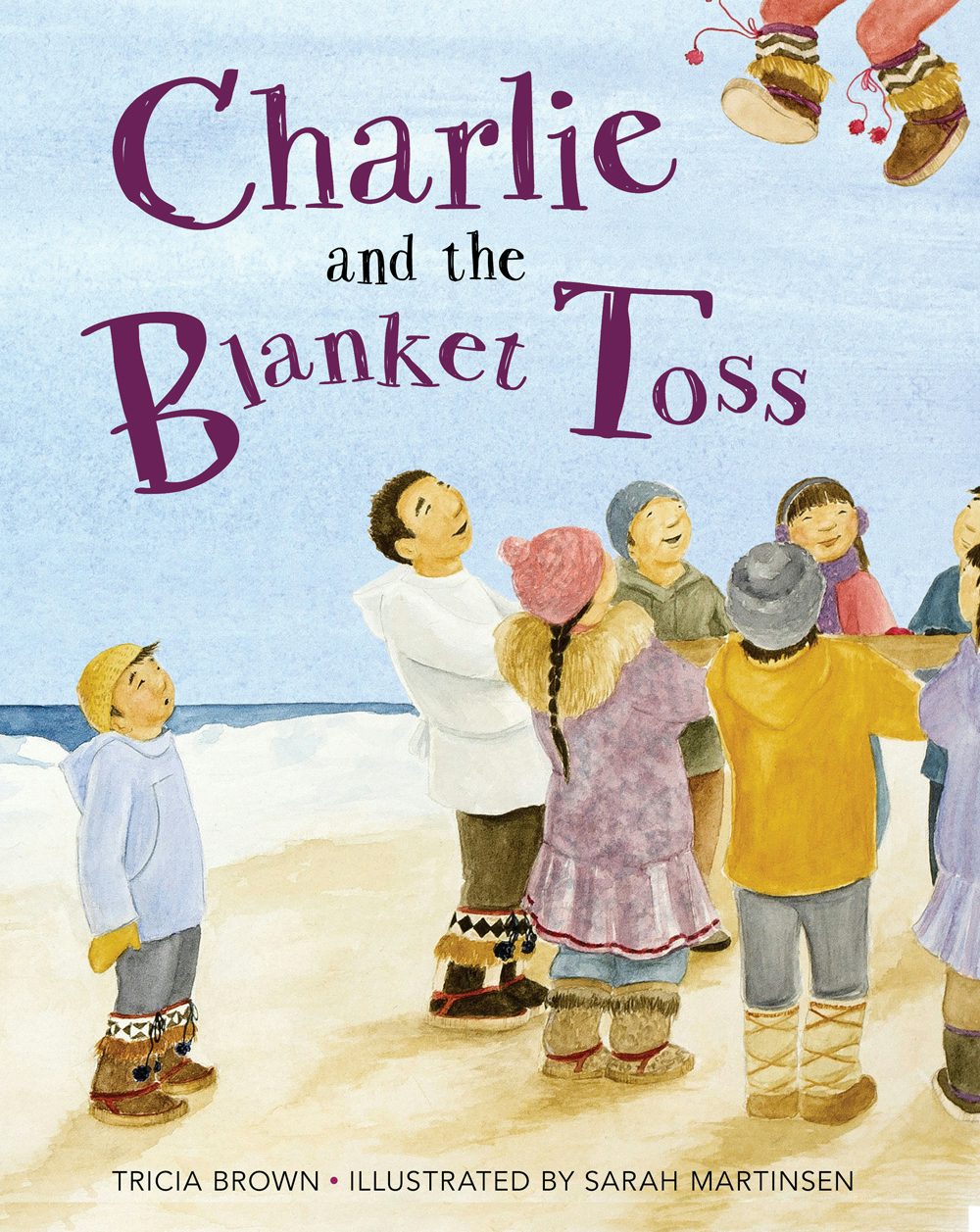Book cover image for Charlie and the Blanket Toss ISBN: 9781941821664