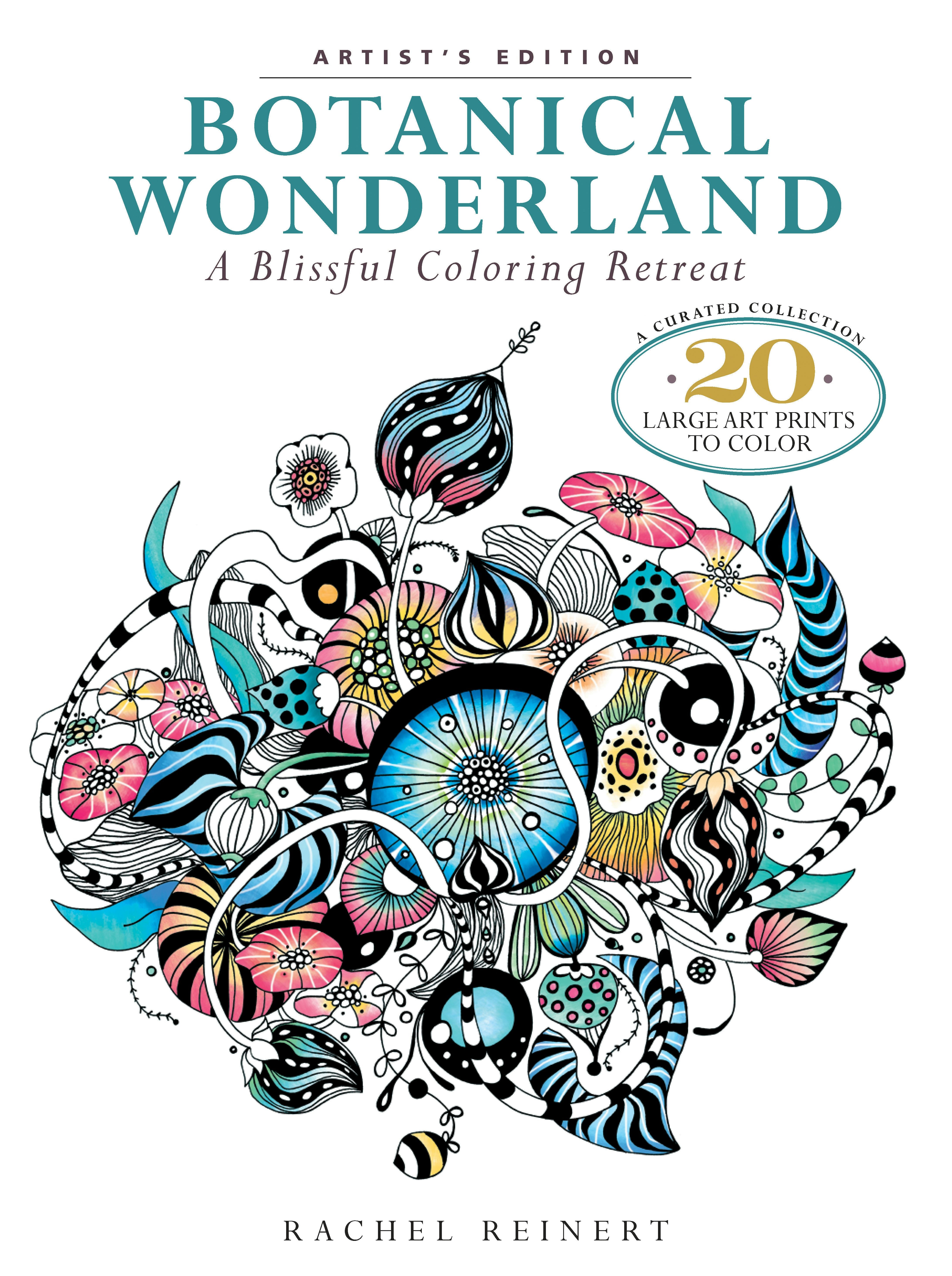 Book cover image for Botanical Wonderland: Artist's Edition ISBN: 9781942021797