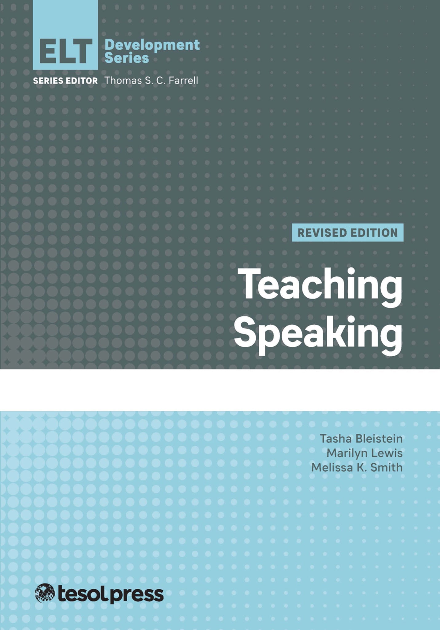 Cover image for Teaching Speaking, Revised Edition ISBN 9781945351921