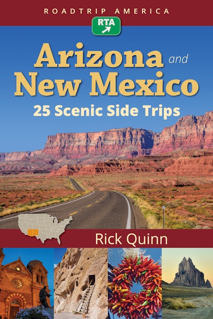 Book cover image for RoadTrip America Arizona & New Mexico:  25 Scenic Side Trips ISBN: 9781945501050