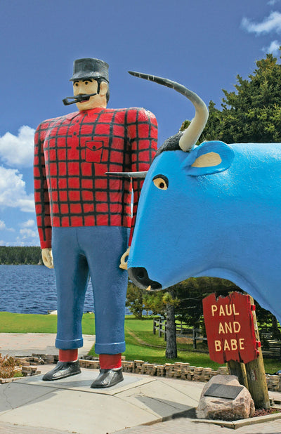 Cover image for Paul Bunyan and Babe Blank Journal, isbn: 9781947237162