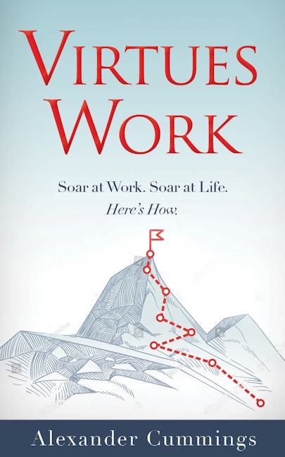 Book cover image for Virtues Work ISBN: 9781948484923