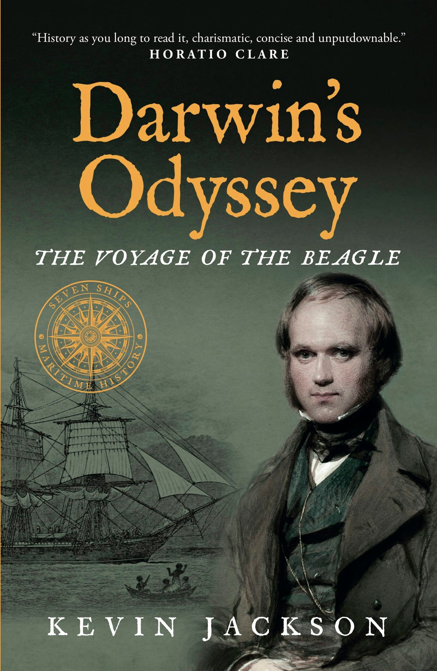 Book cover image for Darwin's Odyssey: The Voyage of the Beagle ISBN: 9781948585170