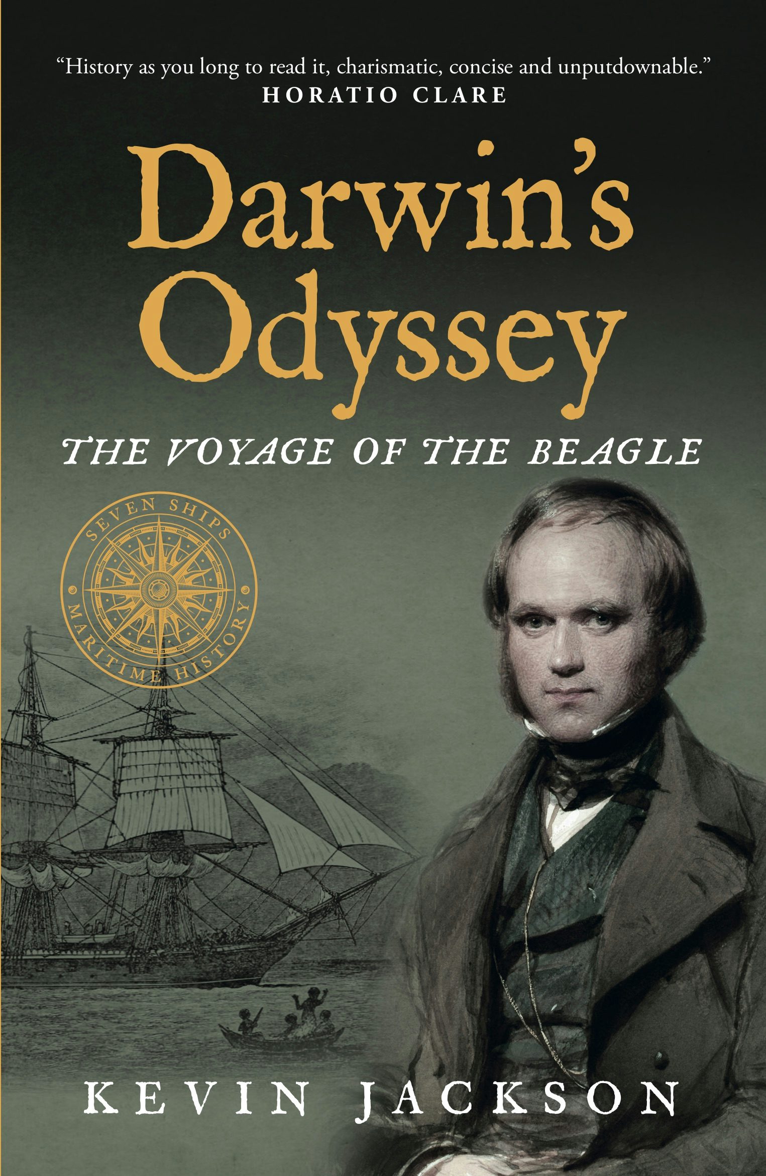 Book cover image for Darwin's Odyssey: The Voyage of the Beagle ISBN: 9781948585170