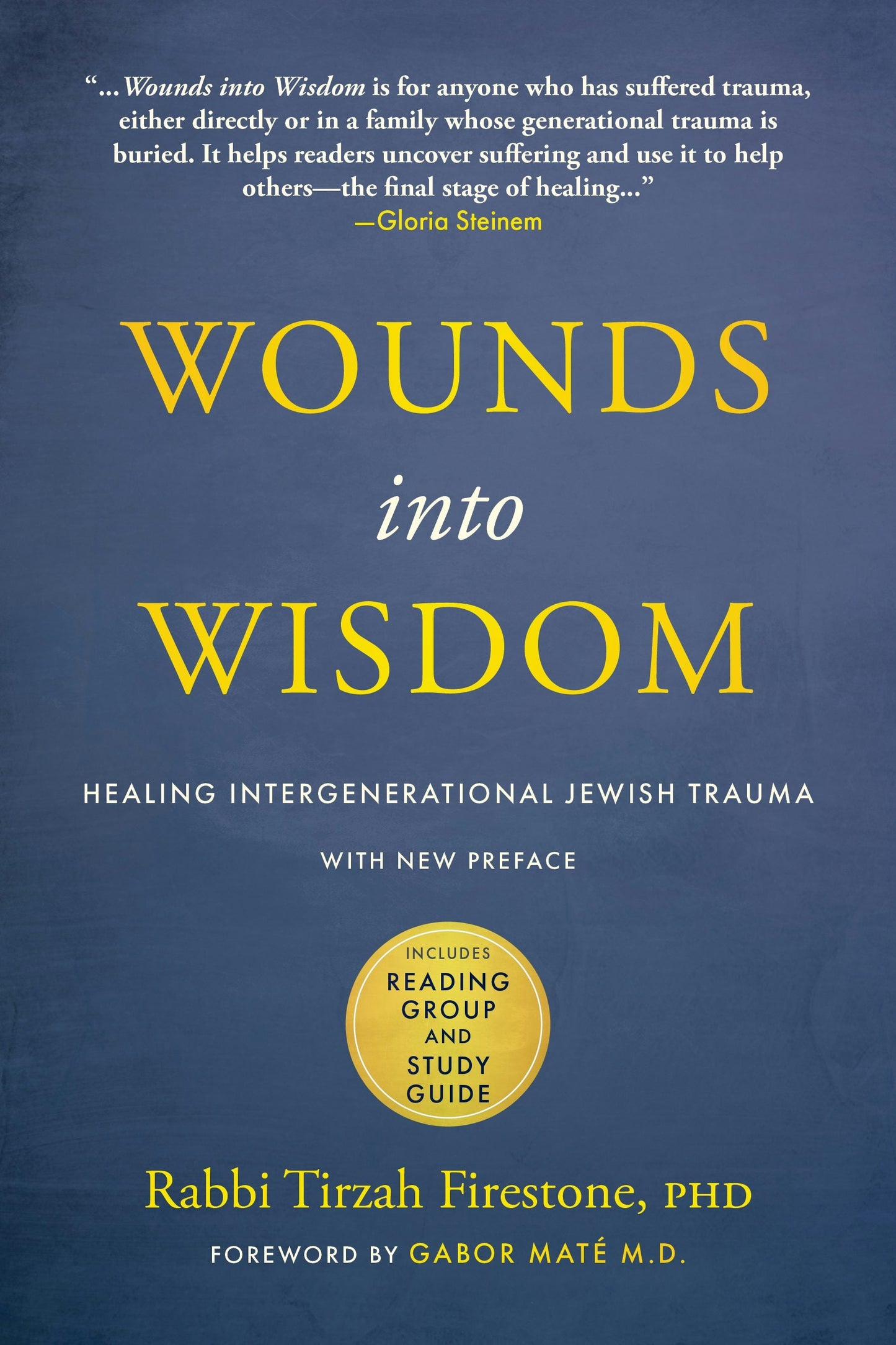 Book cover image for Wounds into Wisdom ISBN: 9781948626897