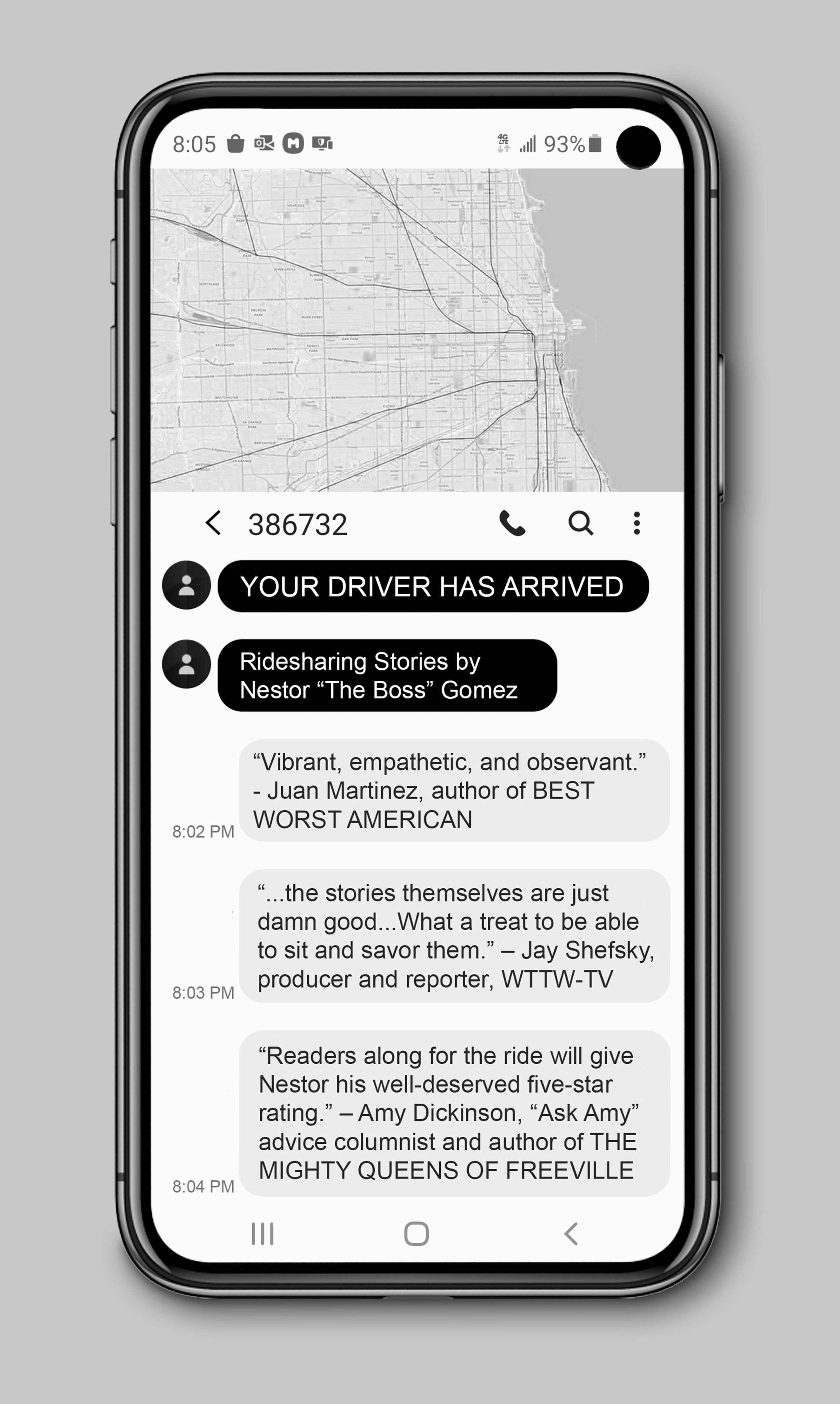 Book cover image for Your Driver Has Arrived ISBN: 9781948954303