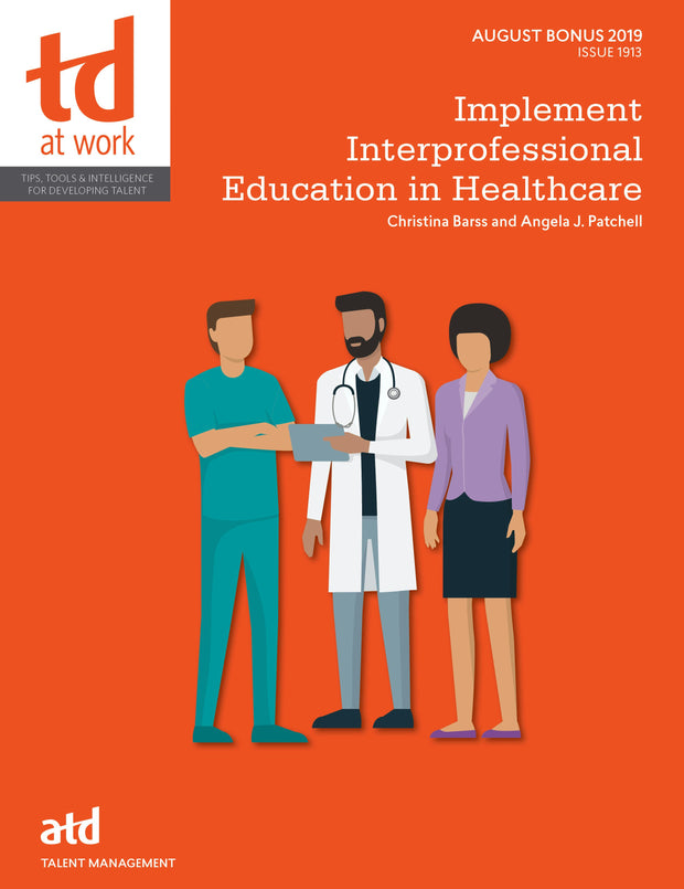Cover image for Implement Interprofessional Education in Healthcare, isbn: 9781949036640