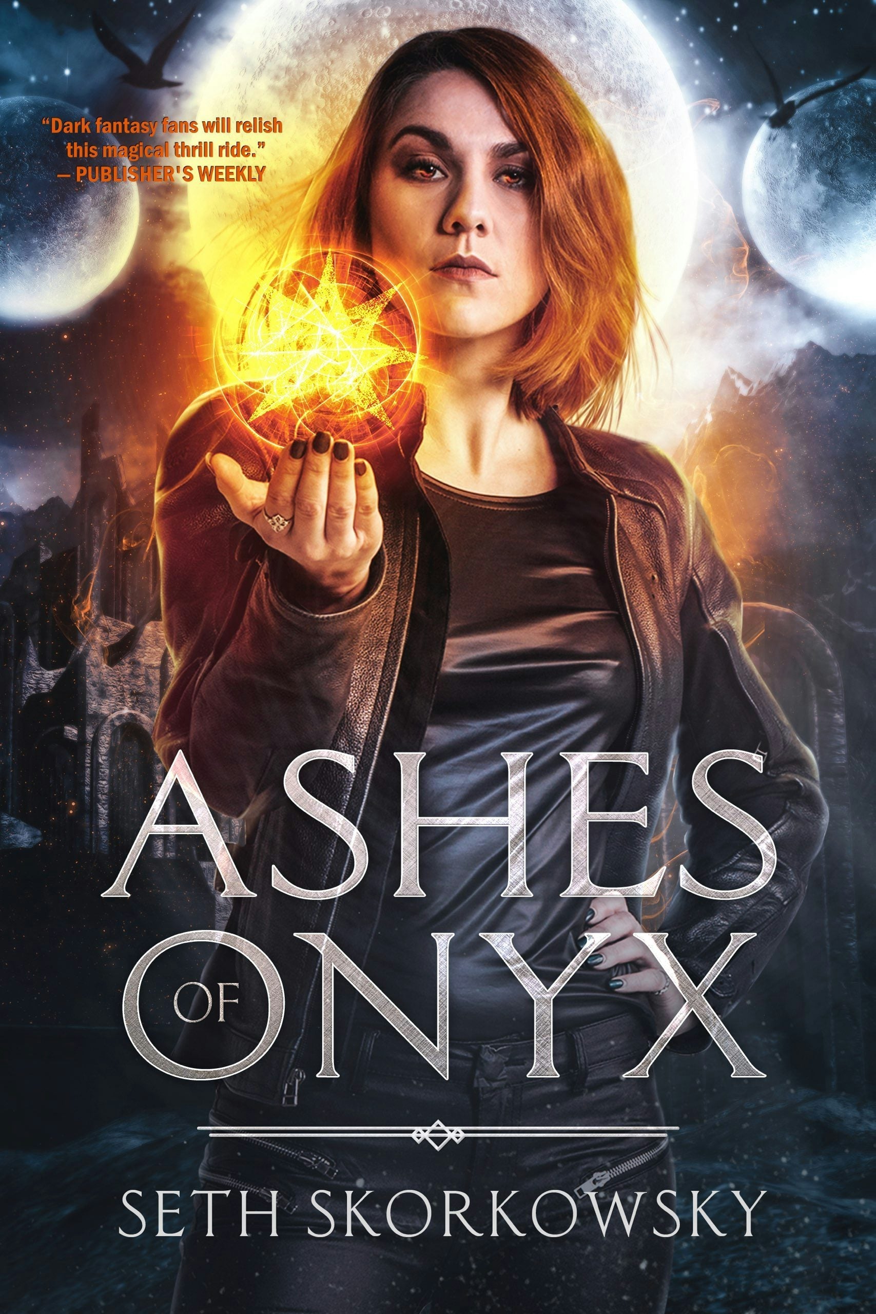 Book cover image for Ashes of Onyx ISBN: 9781949090574