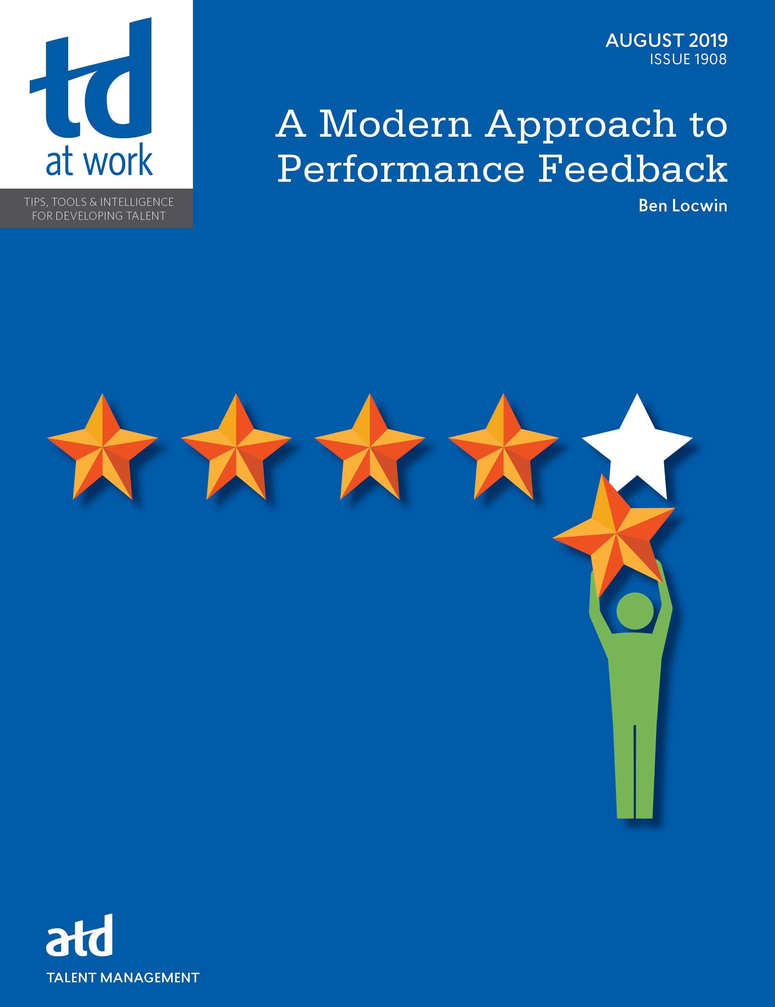 Book cover image for A Modern Approach to Performance Feedback ISBN: 9781950496013