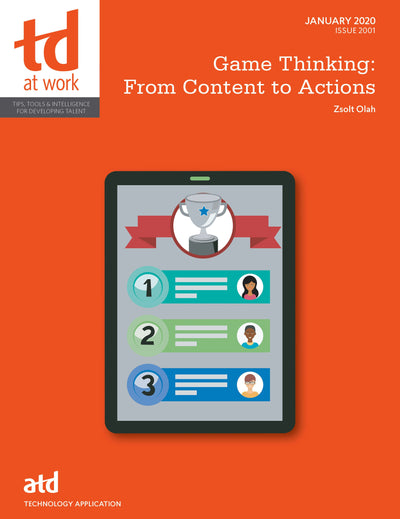 Cover image for Game Thinking: From Content to Actions, isbn: 9781950496563