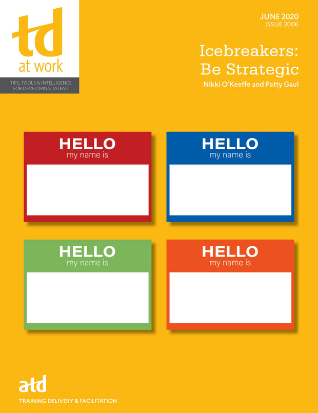 Cover image for Icebreakers: Be Strategic, isbn: 9781950496983