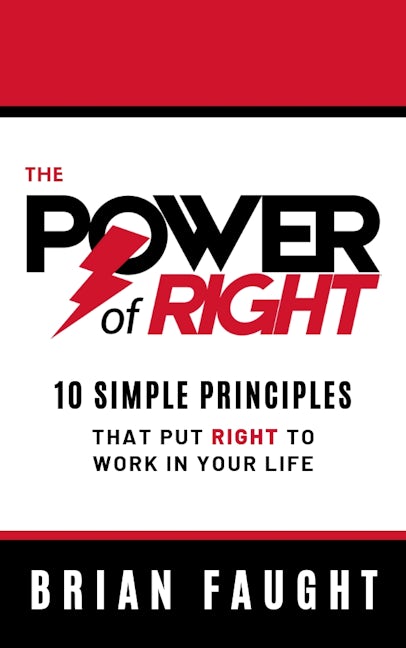 Book cover image for The Power of Right ISBN: 9781950892310