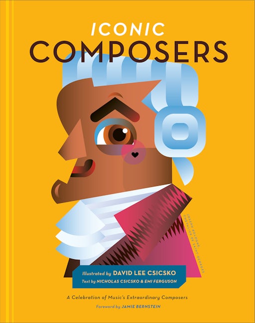 Book cover image for Iconic Composers ISBN: 9781951963149