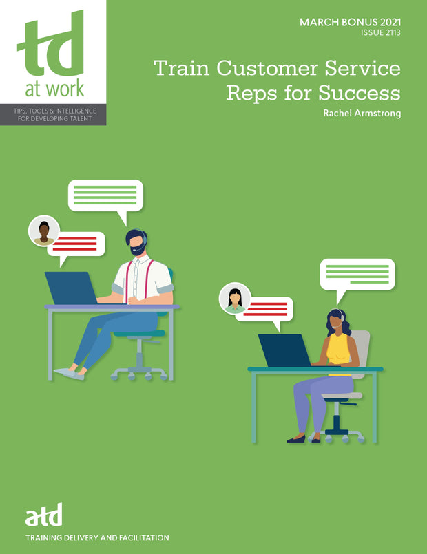 Cover image for Train Customer Service Reps for Success, isbn: 9781952157820