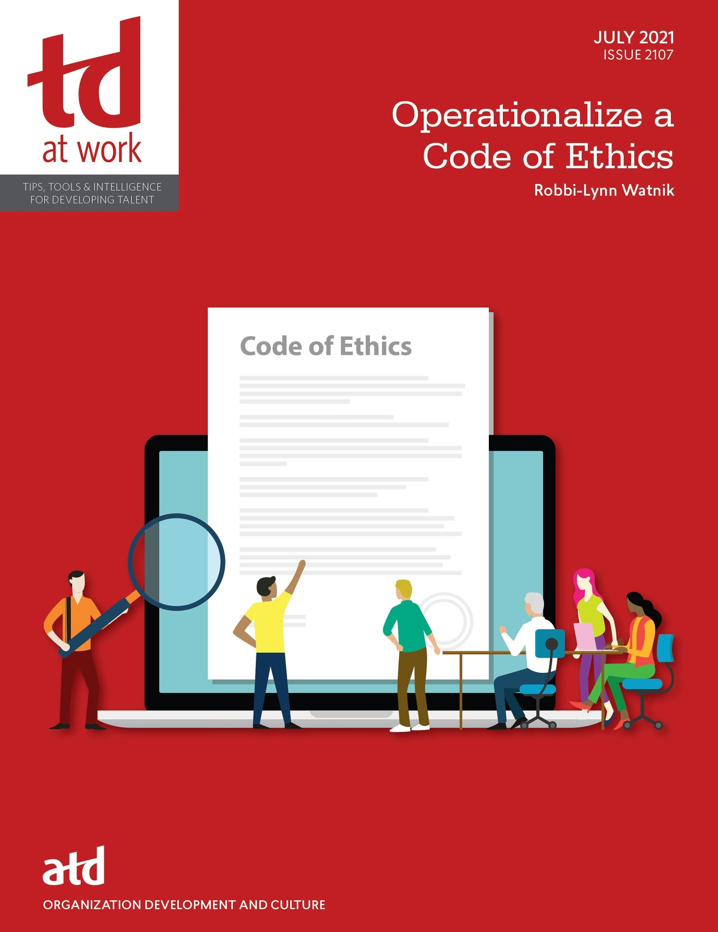 Book cover image for Operationalize a Code of Ethics ISBN: 9781952157912