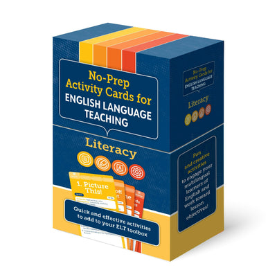 Cover image for No-Prep Activity Cards for English Language Teaching: Literacy, isbn: 9781953745293