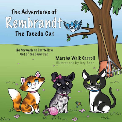 The Adventures of Rembrandt the Tuxedo Cat: The Scramble to get Willow out of the Sand