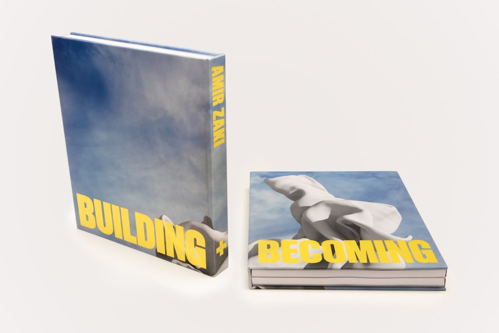 Book cover image for Amir Zaki, Building and Becoming ISBN: 9781954600010