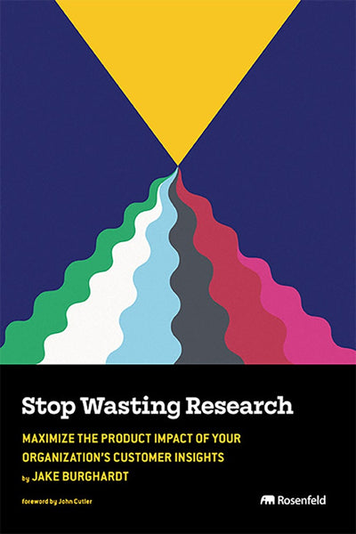 Cover image for Stop Wasting Research, isbn: 9781959029939
