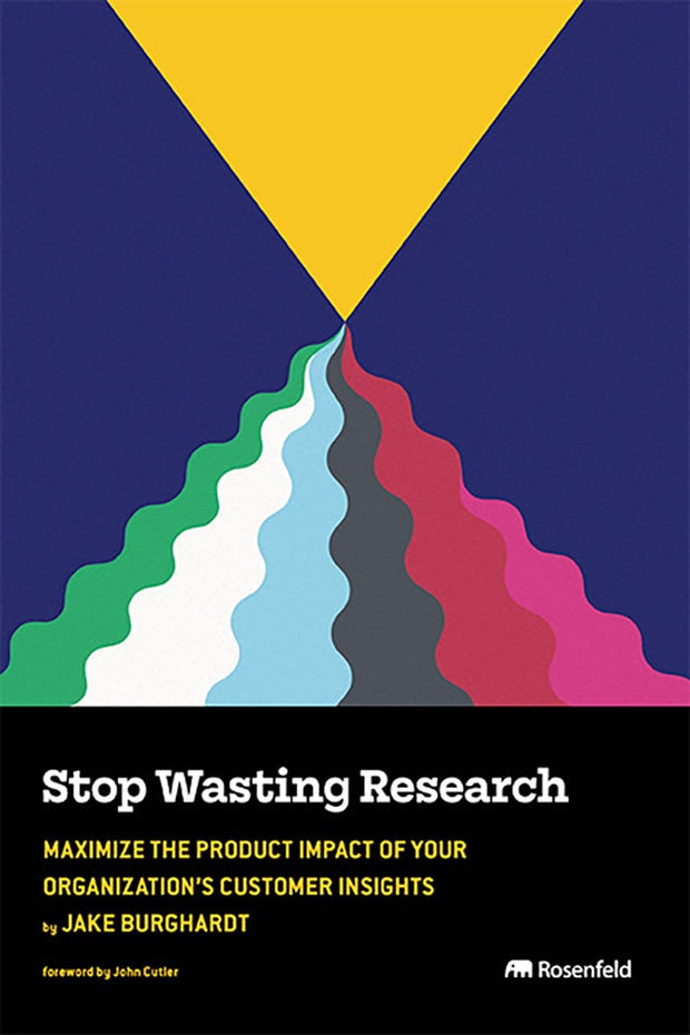 Cover image for Stop Wasting Research, isbn: 9781959029939