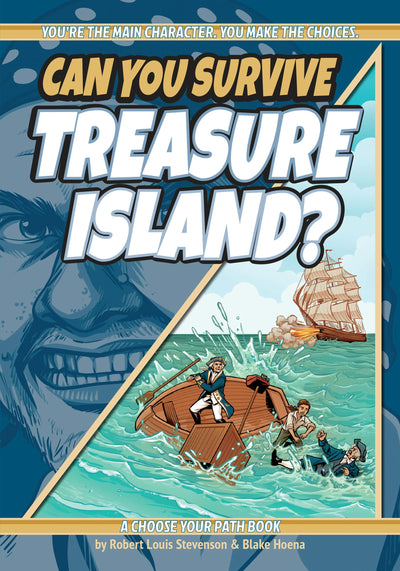 Cover image for Can You Survive Treasure Island?, isbn: 9781960084262