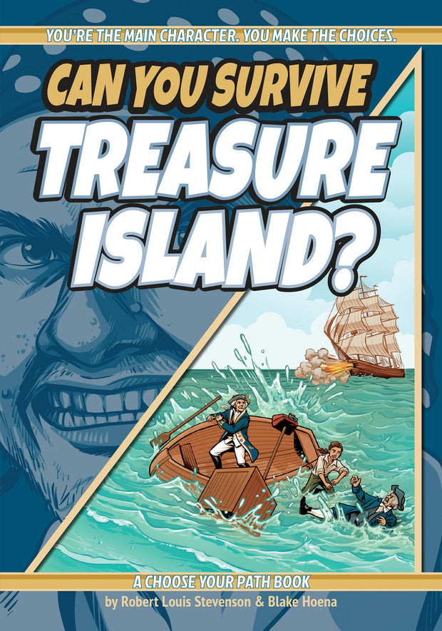 Cover image for Can You Survive Treasure Island?, isbn: 9781960084262