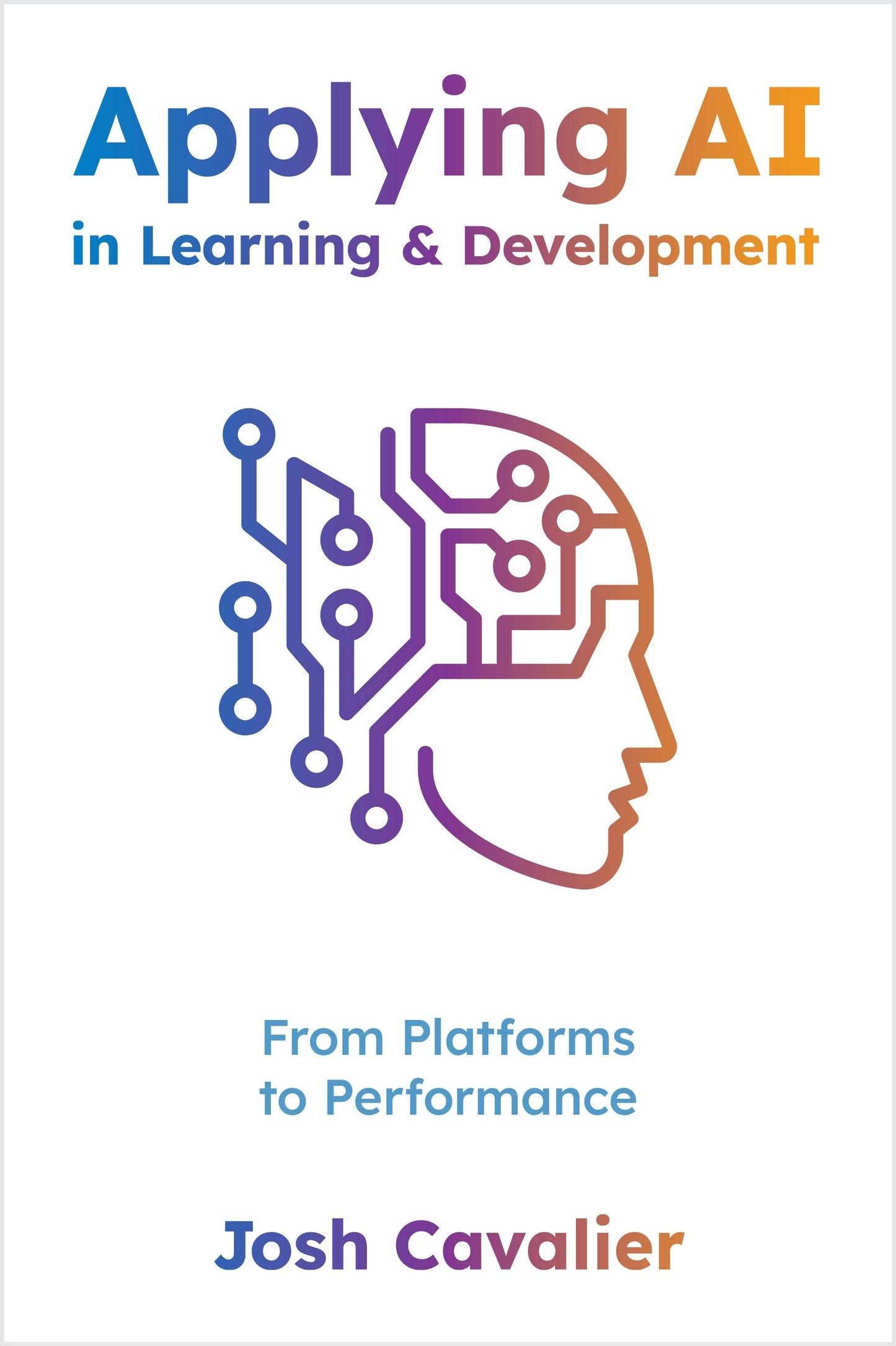 Book cover image for Applying AI in Learning and Development ISBN: 9781960231536