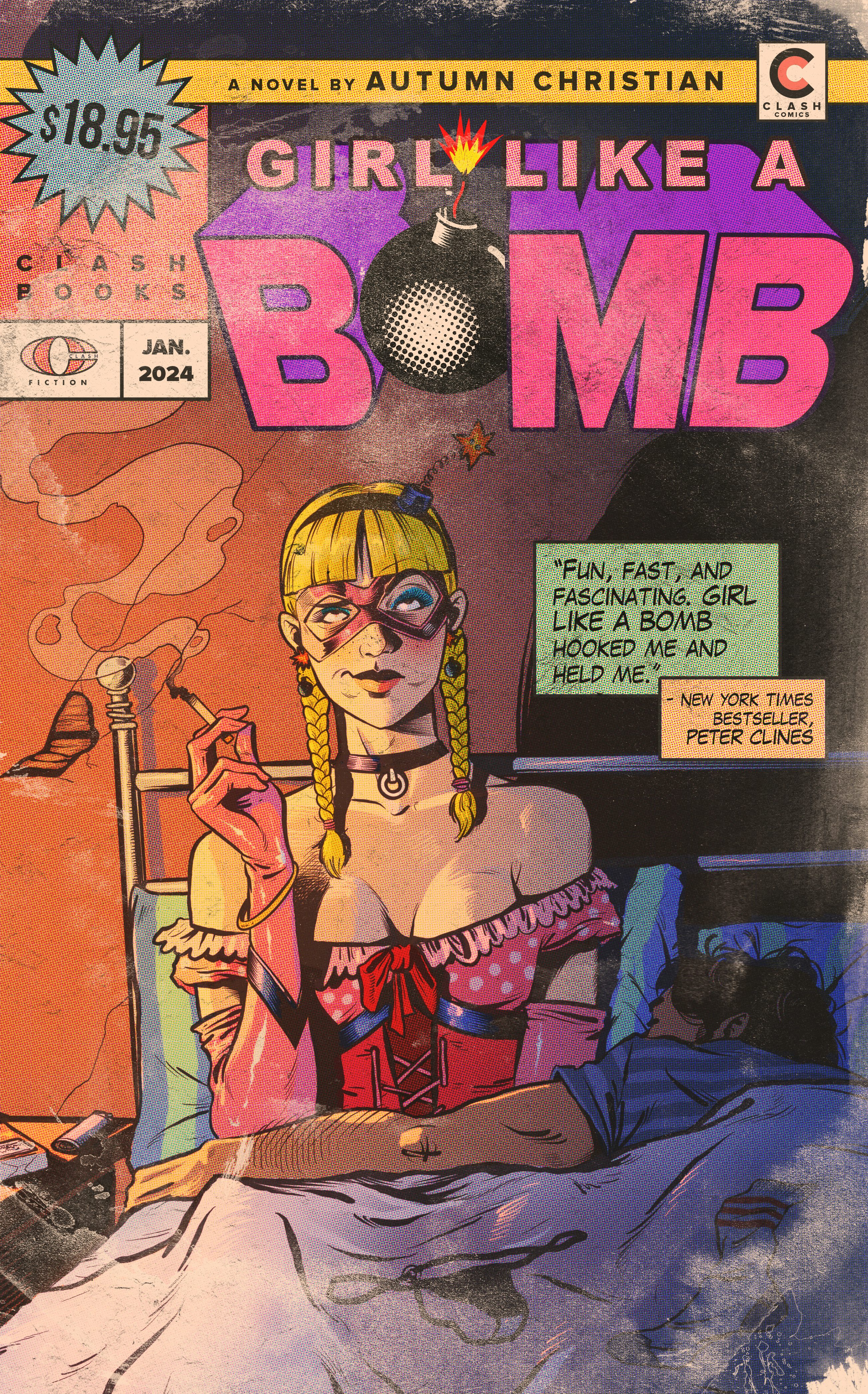 Book cover image for Girl Like a Bomb ISBN: 9781960988508