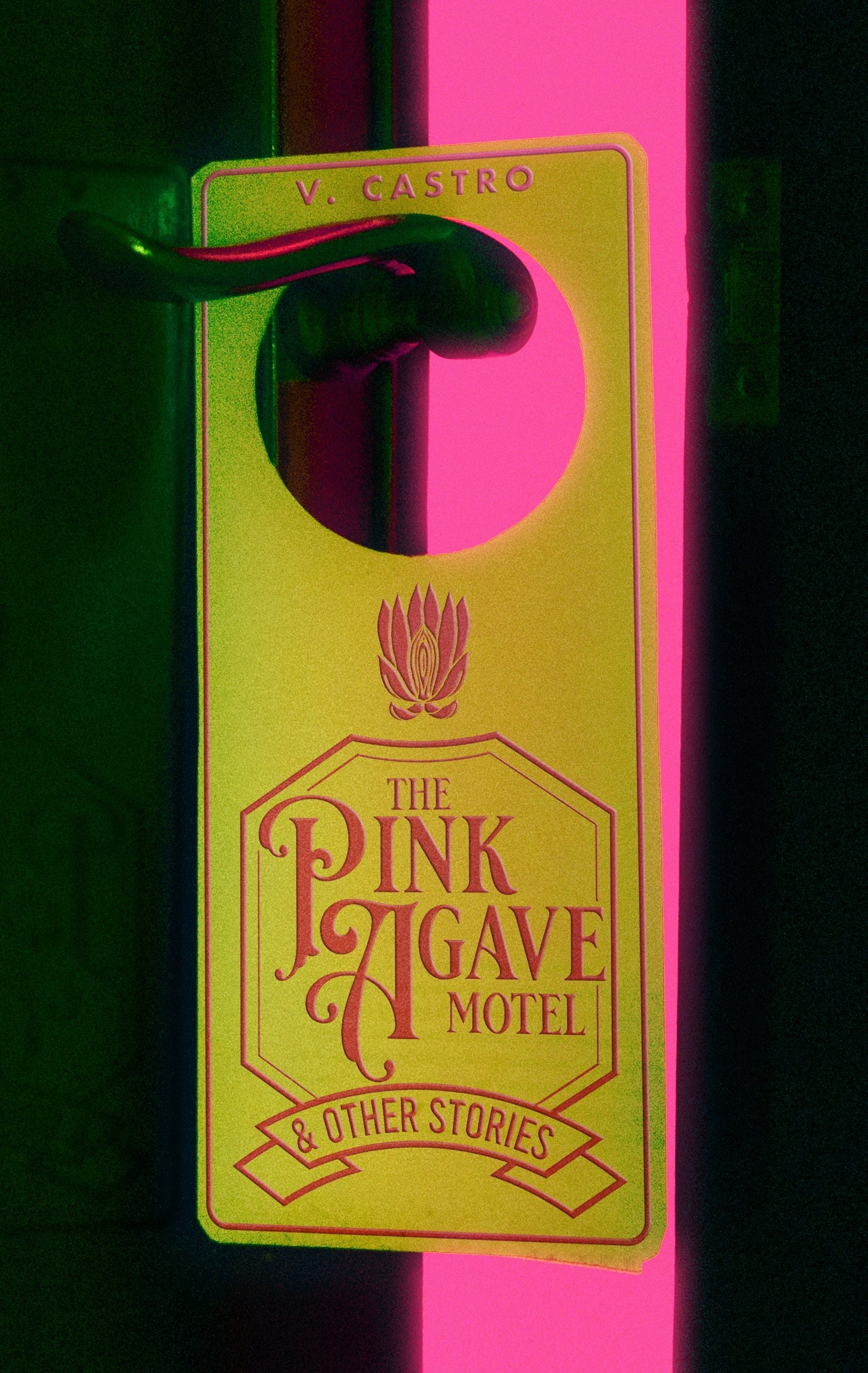 Book cover image for The Pink Agave Motel ISBN: 9781960988775