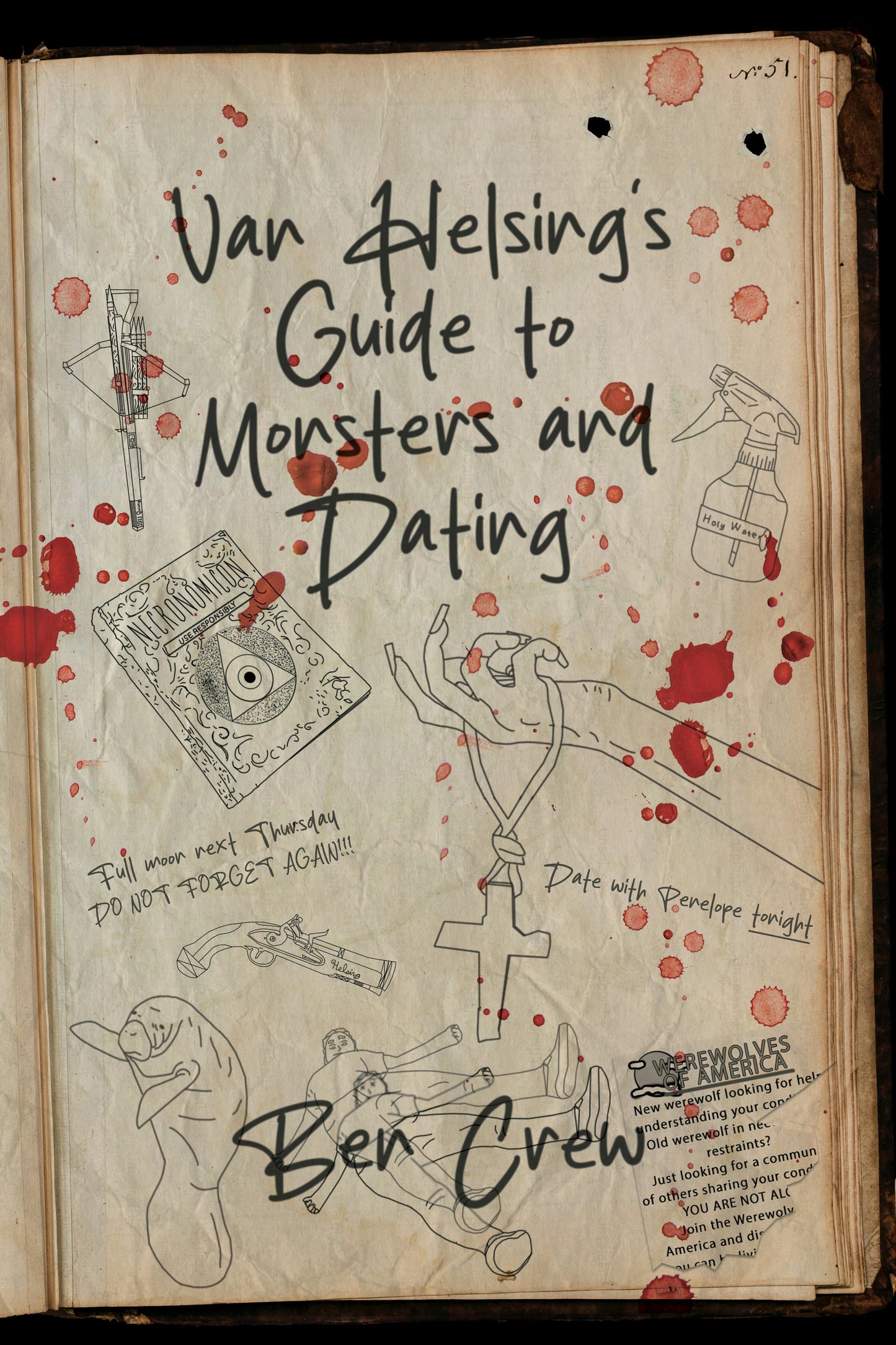 Book cover image for Van Helsing’s Guide to Monsters and Dating ISBN: 9781960988836