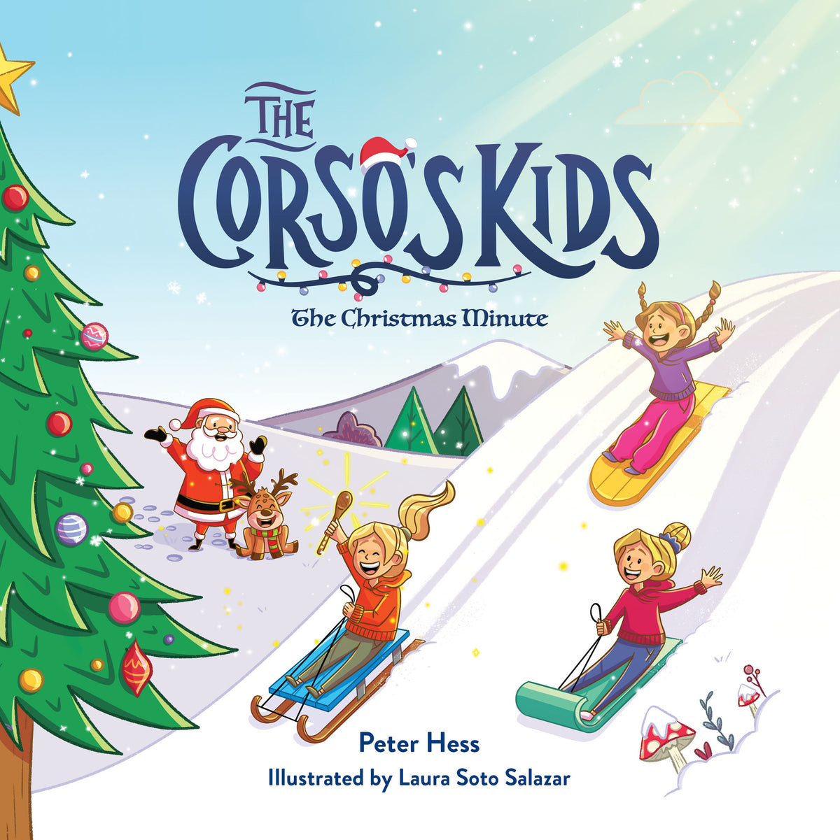 Cover image for The Corso's Kids: The Christmas Minute ISBN 9781962447089