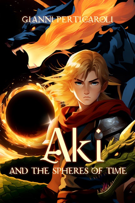 Book cover image for Aki and the Spheres of Time ISBN: 9781963558005