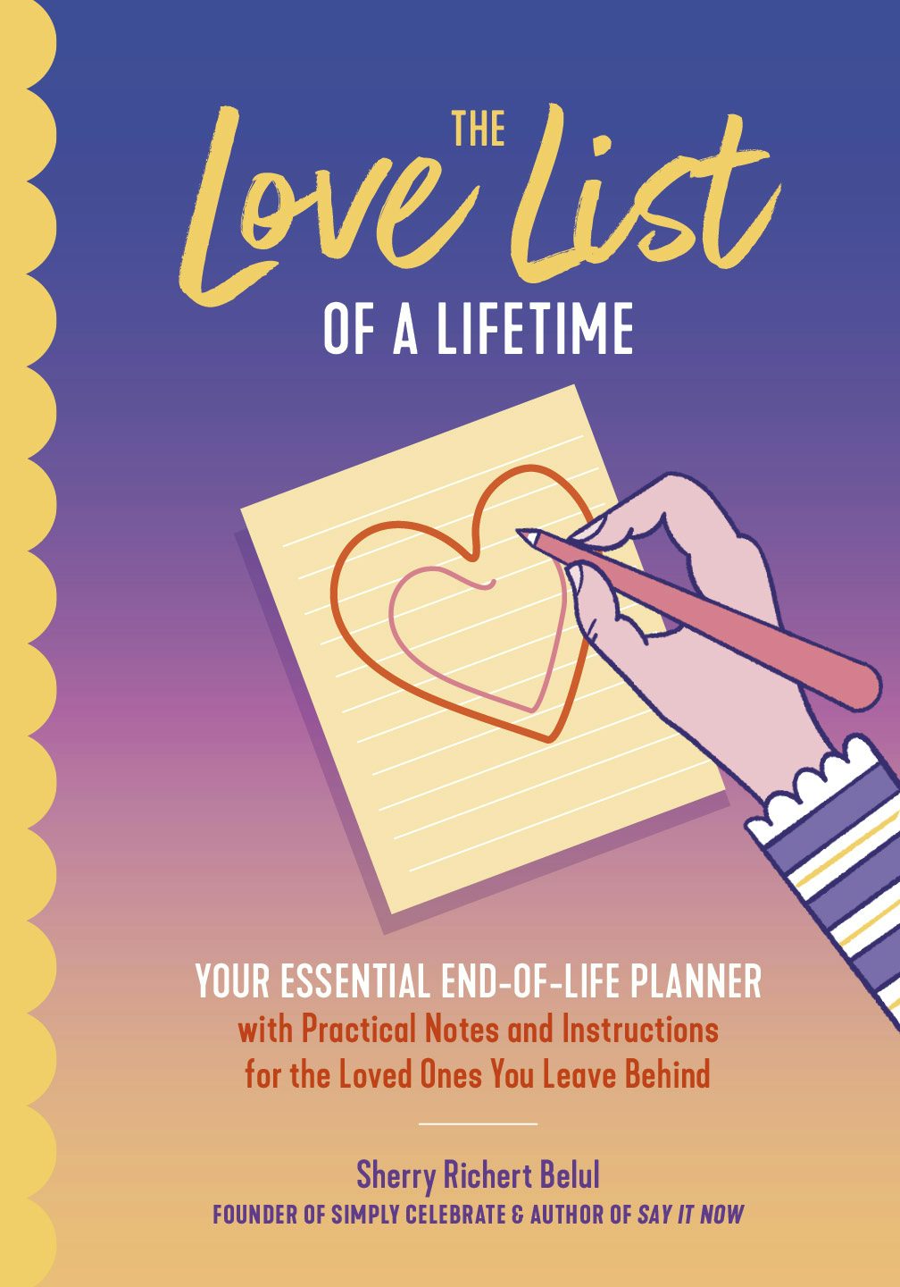 Book cover image for The Love List of a Lifetime ISBN: 9781963667455